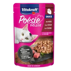 Vitakraft Poésie Trozos de Corazón sobre en salsa para gatos Discount