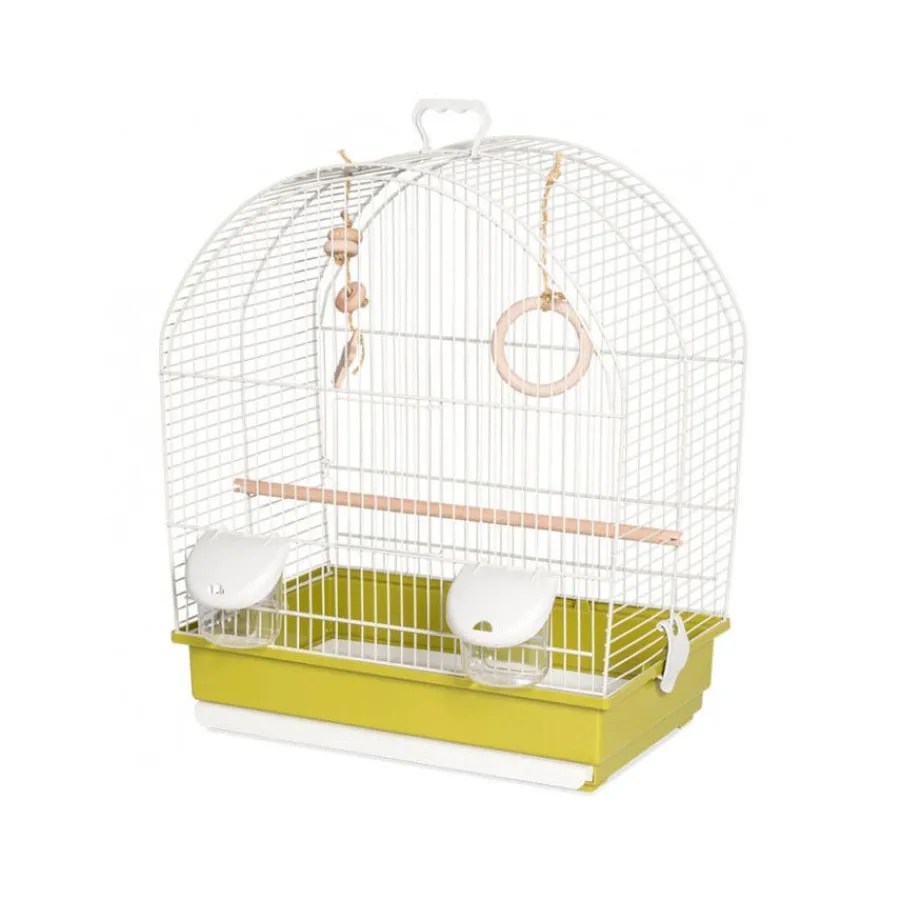 Voltregà 642 Eco Jaula Verde con Columpio para pájaros Best