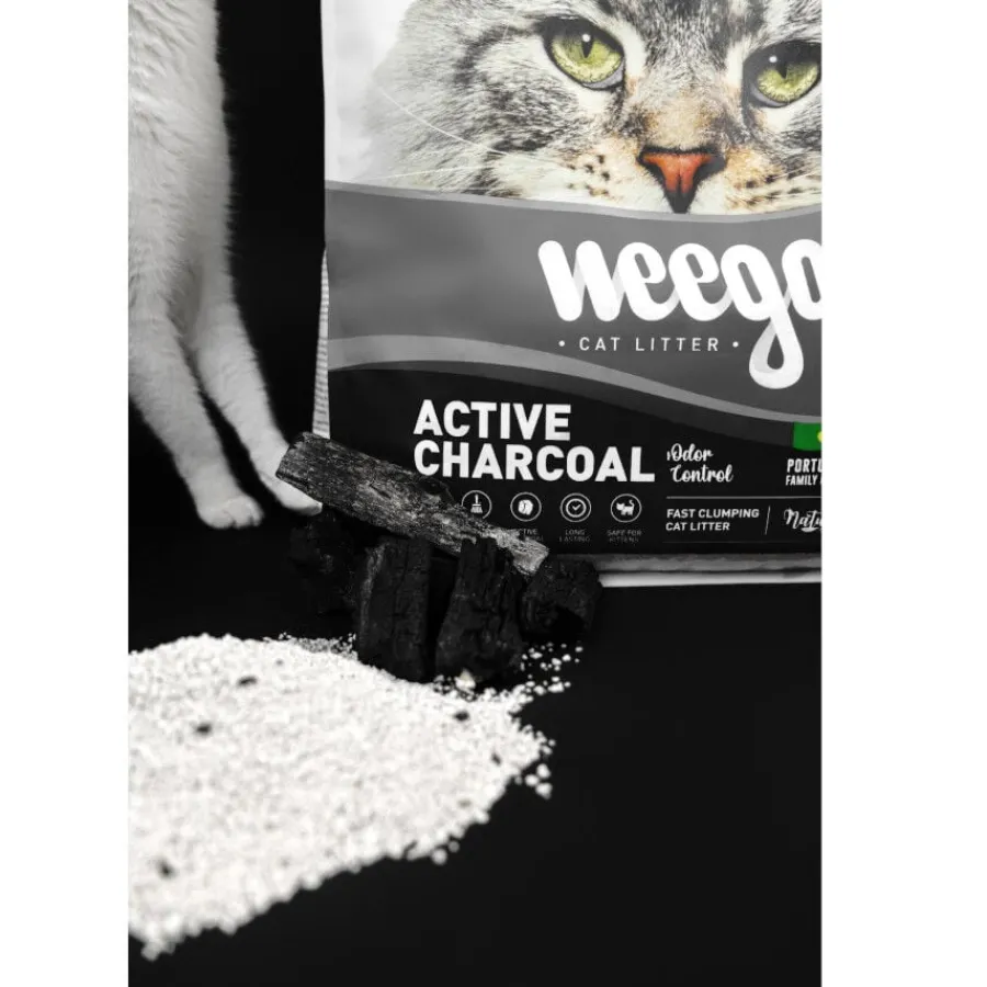 Weego Active Charcoal Arena aglomerante para gatos Clearance