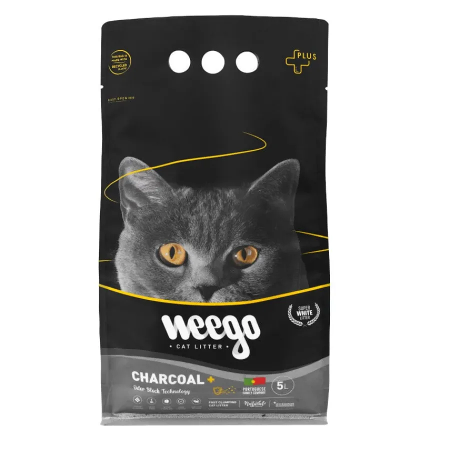 Weego Active Charcoal Plus Arena aglomerante para gatos Discount