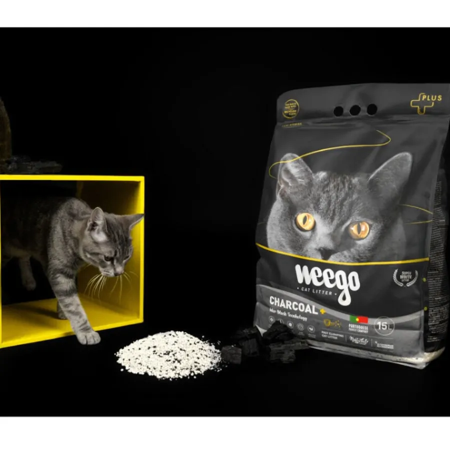Weego Active Charcoal Plus Arena aglomerante para gatos Discount