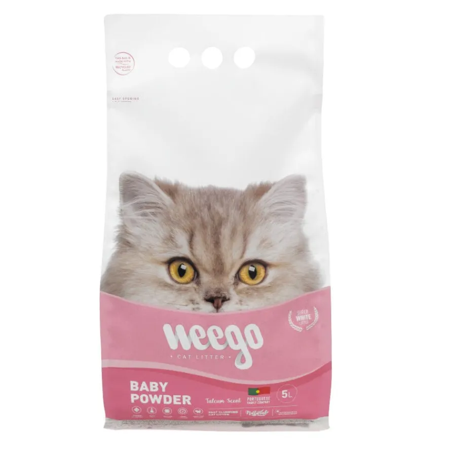 Weego Baby Powder Arena Aglomerante para gatos Hot