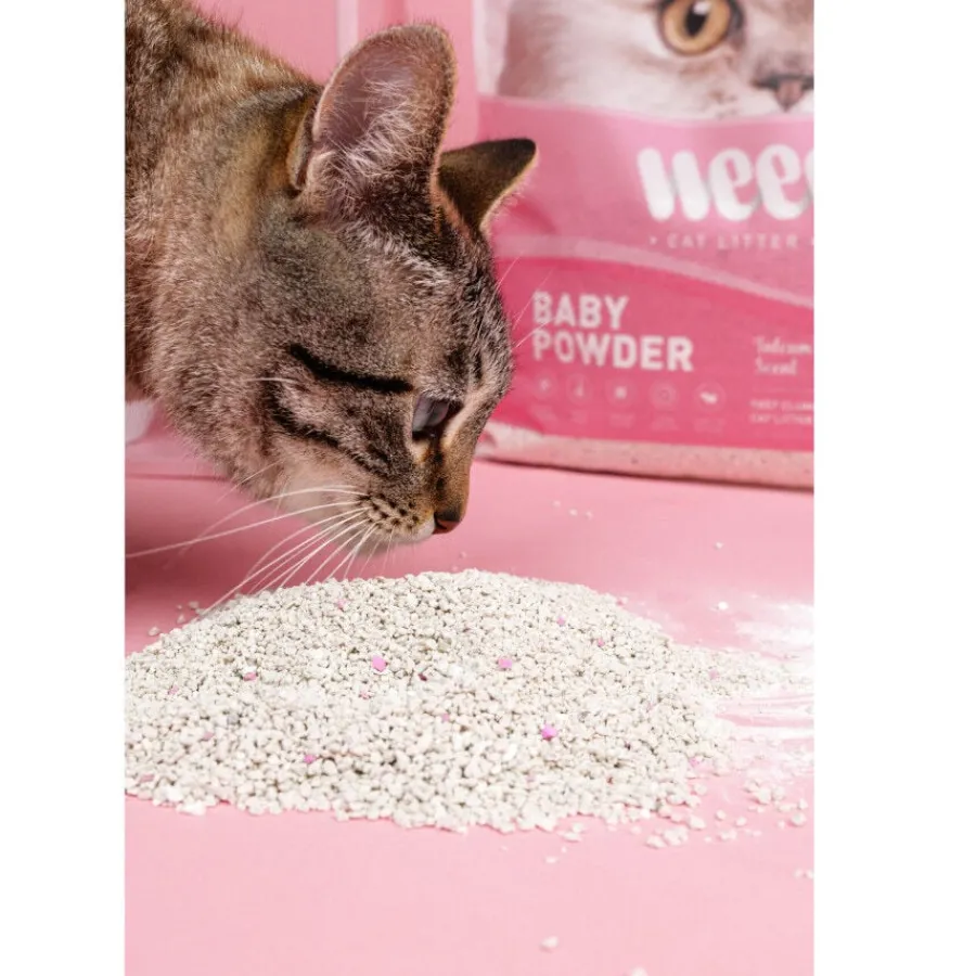 Weego Baby Powder Arena Aglomerante para gatos Hot