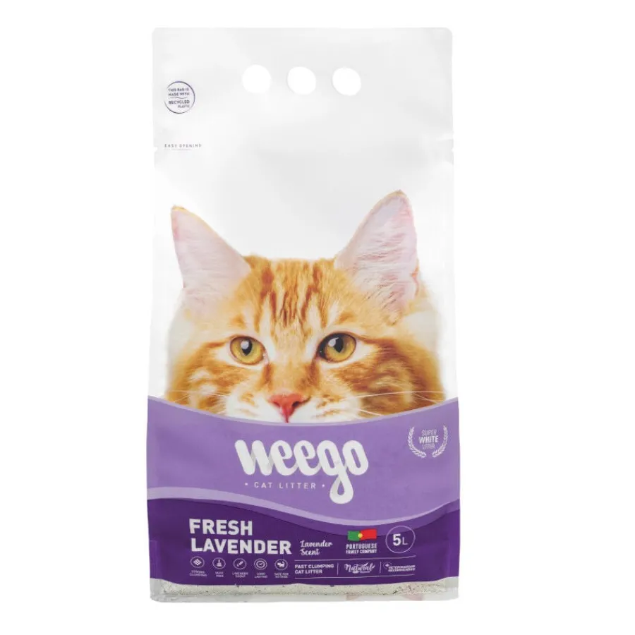 Weego Fresh Lavender Arena Aglomerante para gatos Online