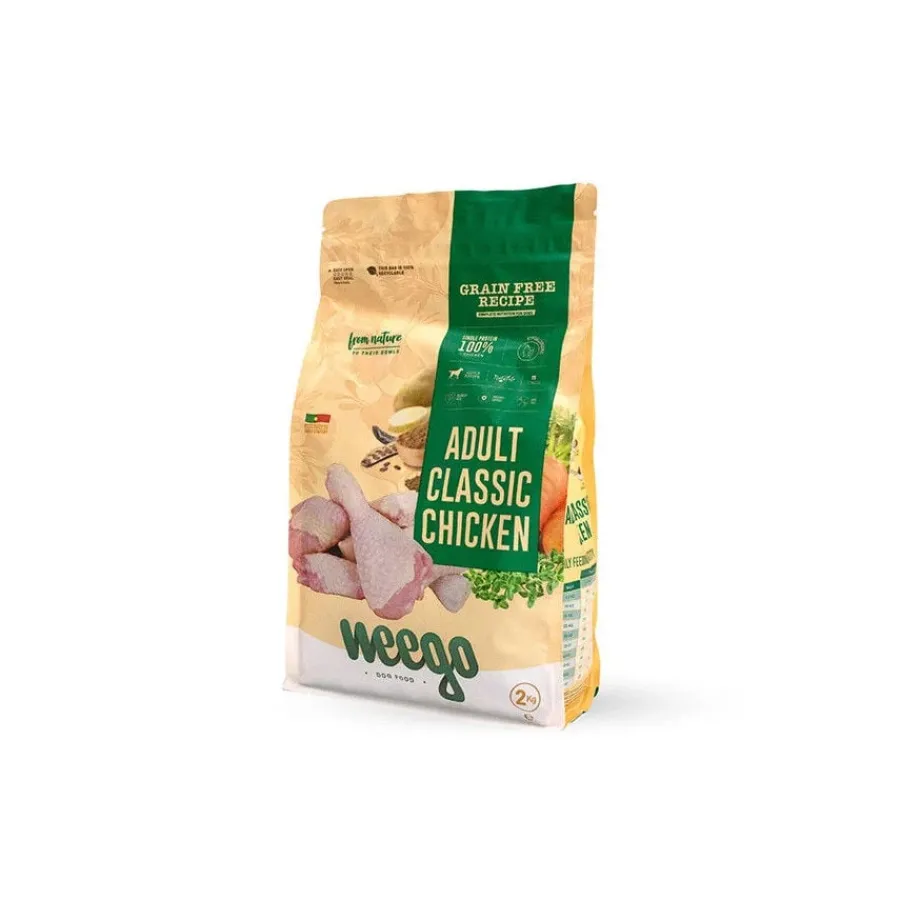 Weego Grain Free Adult Classic Pollo pienso para perros Discount