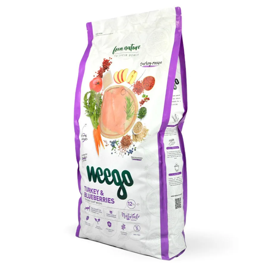 Weego Pavo y Arándanos pienso para perros Online