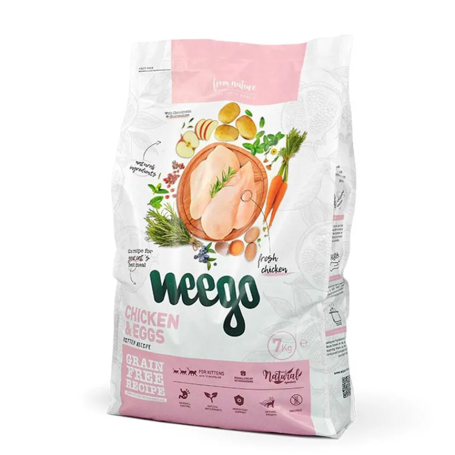 Weego Pollo y Huevos pienso para gatitos Outlet