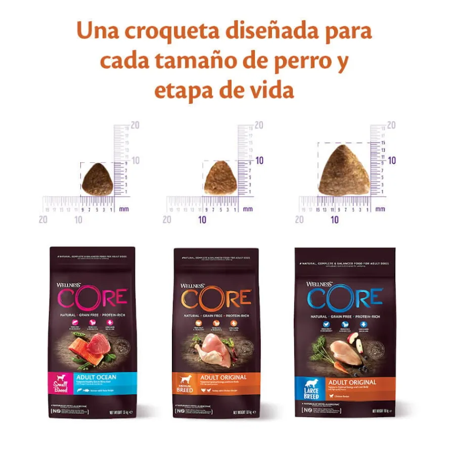 Wellness Core Adult Large Original Pollo pienso para perros Discount
