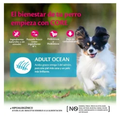 Wellness Core Adult Small Ocean Salmón y Atún pienso para perros New