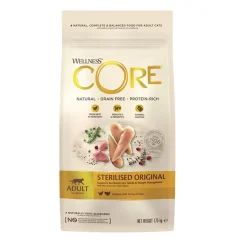 Wellness Core Adult Sterilised Pollo y Pavo pienso para gatos Online