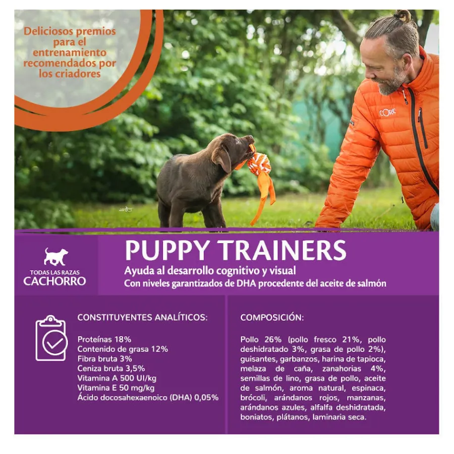 Wellness Core Bocaditos Puppy Trainers Pollo para perros Discount