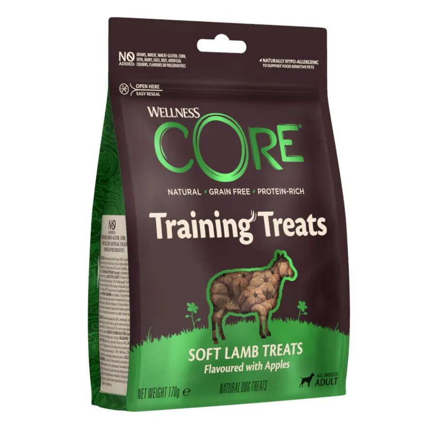 Wellness Core Bocaditos Protein Treats Cordero para perros Sale