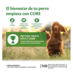 Wellness Core Bocaditos Protein Treats Cordero para perros Sale