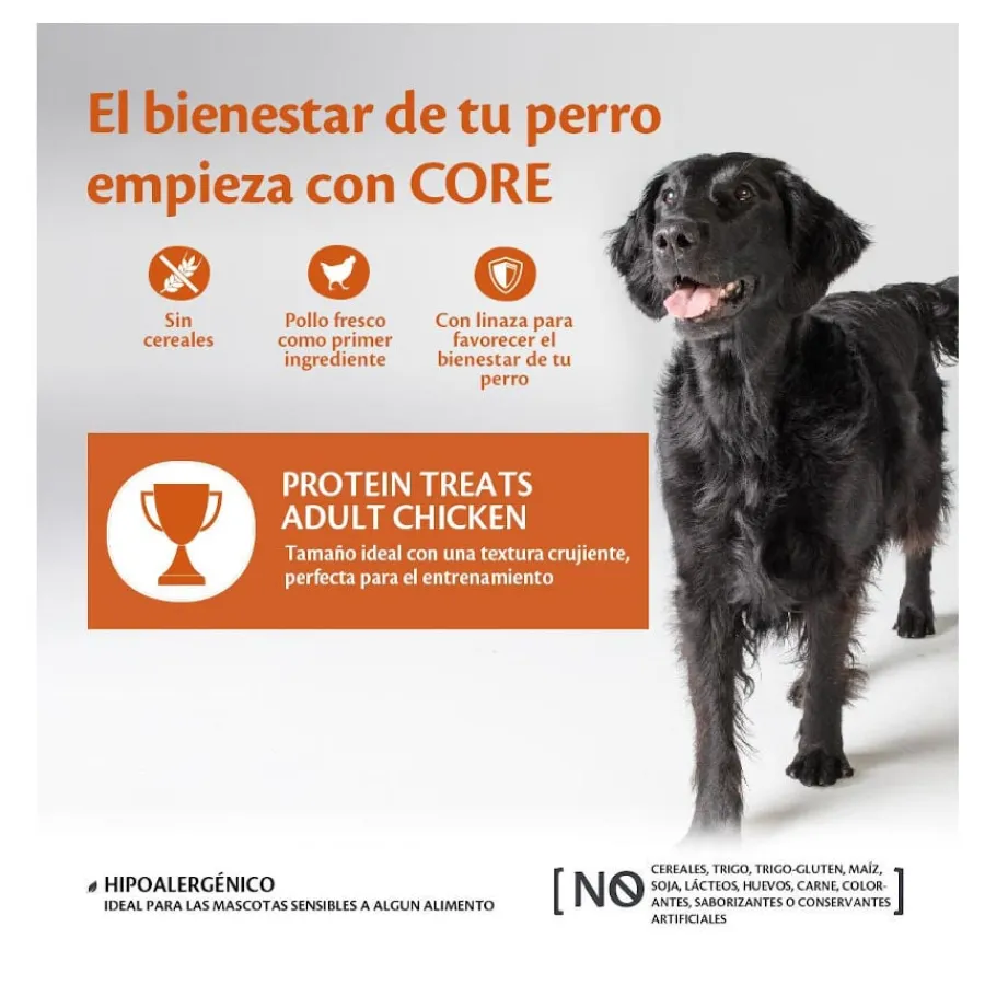 Wellness Core Bocaditos Protein Treats Pollo para perros Online