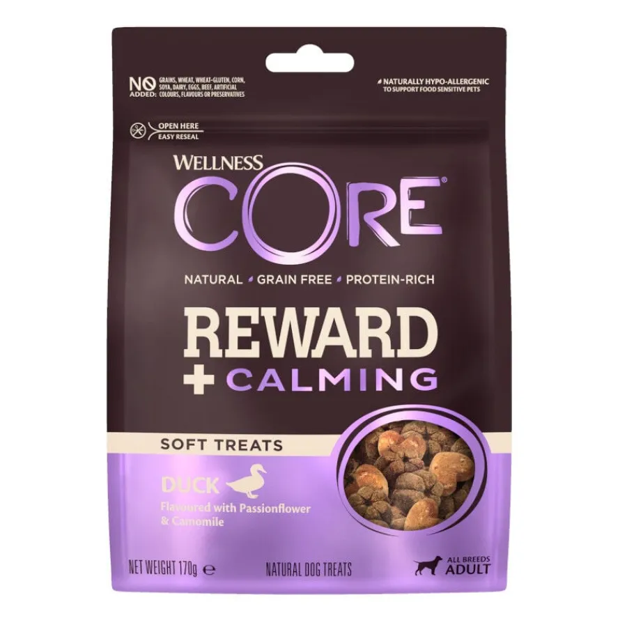 Wellness Core Bocaditos Reward+ Calming Pato para perros New