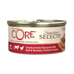 Wellness Core Chunky carne y pollo lata para gatos Online