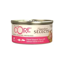 Wellness Core Flaked Salmón lata para gatos Best