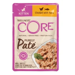 Wellness Core Kitten Pollo en Paté sobre para gatitos Discount