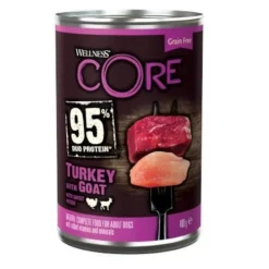 Wellness Core Pavo y Cabra Lata para perros Clearance