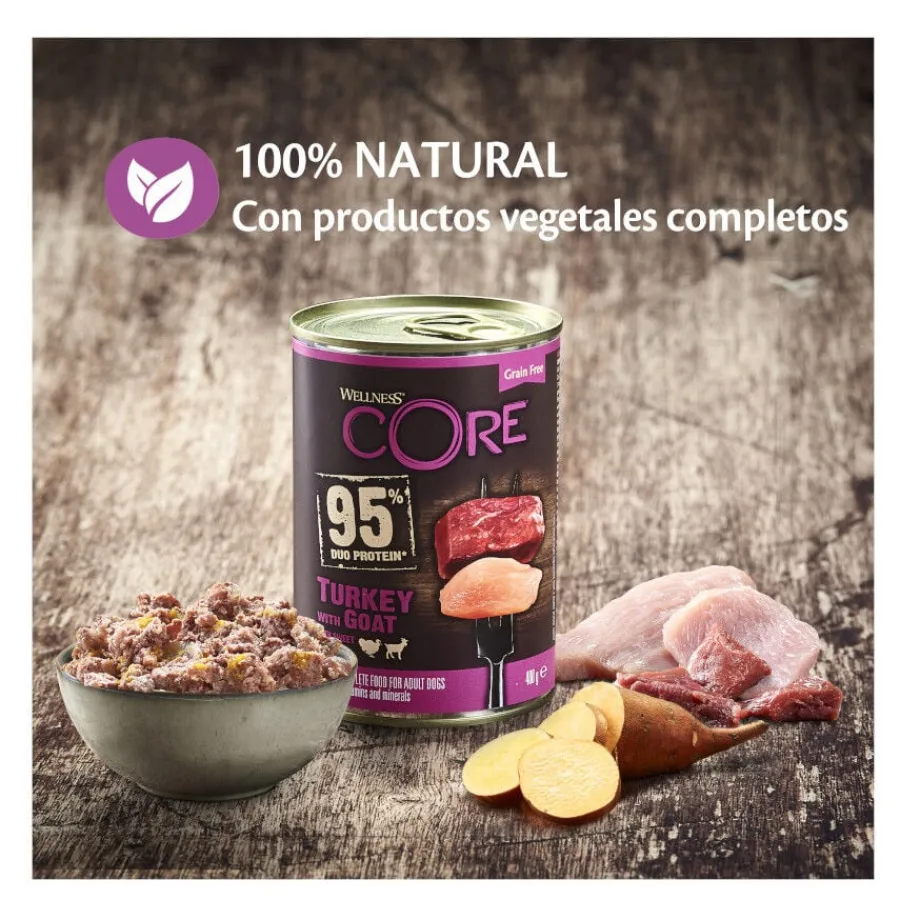 Wellness Core Pavo y Cabra Lata para perros Clearance