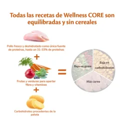 Wellness Core Puppy Small/Medium Pollo y Pavo pienso para perros Sale