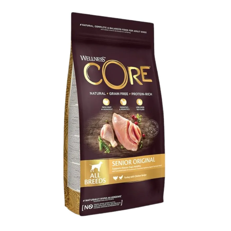 Wellness Core Senior Pollo y Pavo pienso para perros Clearance