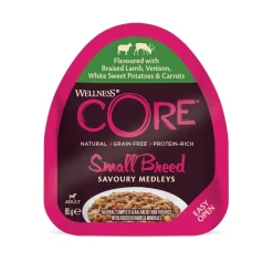 Wellness Core Small Breed Grain Free Cordero y Venado tarrina para perros Best
