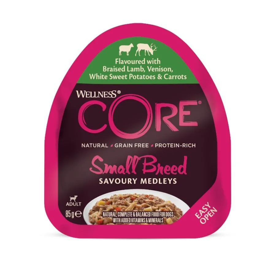 Wellness Core Small Breed Grain Free Cordero y Venado tarrina para perros Best
