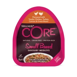 Wellness Core Small Breed Grain Free Pollo y Pavo Tarrina para perros Discount