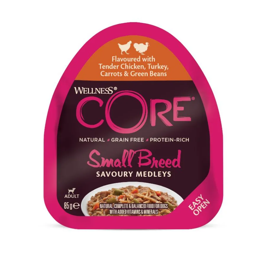 Wellness Core Small Breed Grain Free Pollo y Pavo Tarrina para perros Discount