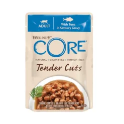 Wellness Core Tender Cuts atún sobre en salsa para gatos Clearance