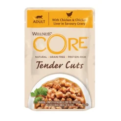 Wellness Core Tender Cuts Pollo Sobre en salsa para gatos Best