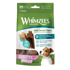 Whimzees Puppy XS/S Snacks Dentales Naturales para cachorros Outlet