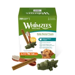 Whimzees Snacks Dentales Naturales para perros de raza grande Clearance