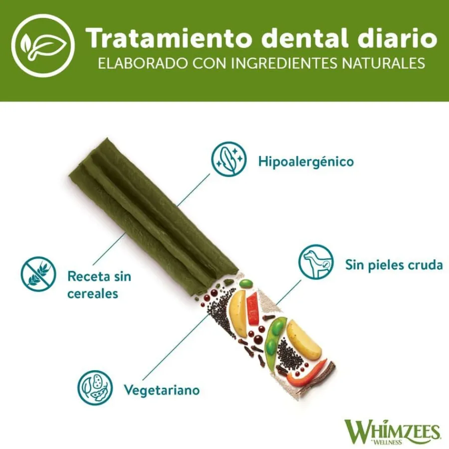 Whimzees Snacks Dentales Stix para perros de razas pequeñas Sale