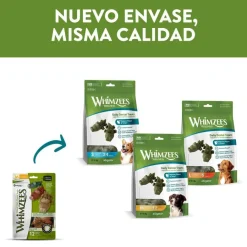 Whimzees Snacks Dentales Cocodrilo para perros de razas medianas
