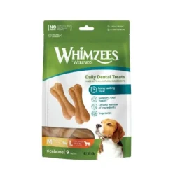 Whimzees Snacks Dentales en Forma de Hueso para perros Online