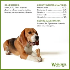 Whimzees Snacks Dentales en Forma de Hueso para perros Online