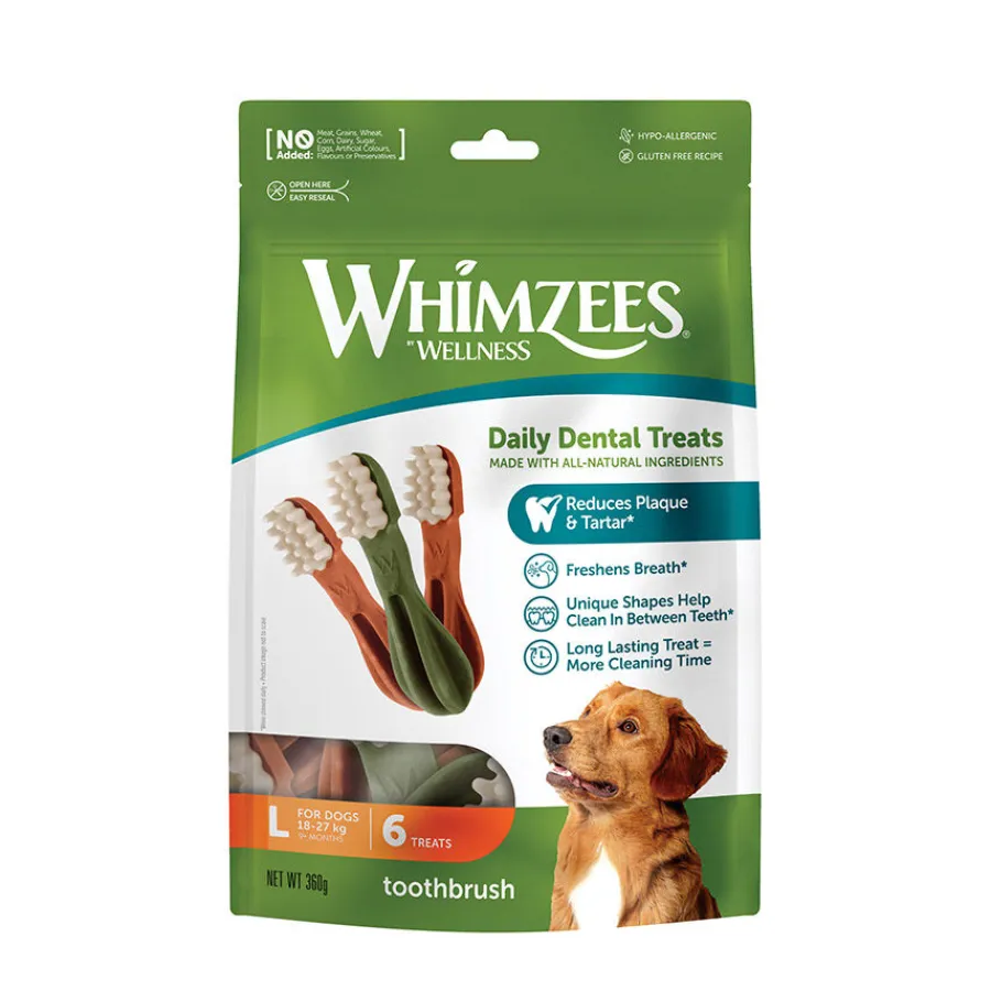 Whimzees Snacks Dentales para perros de razas grandes Clearance