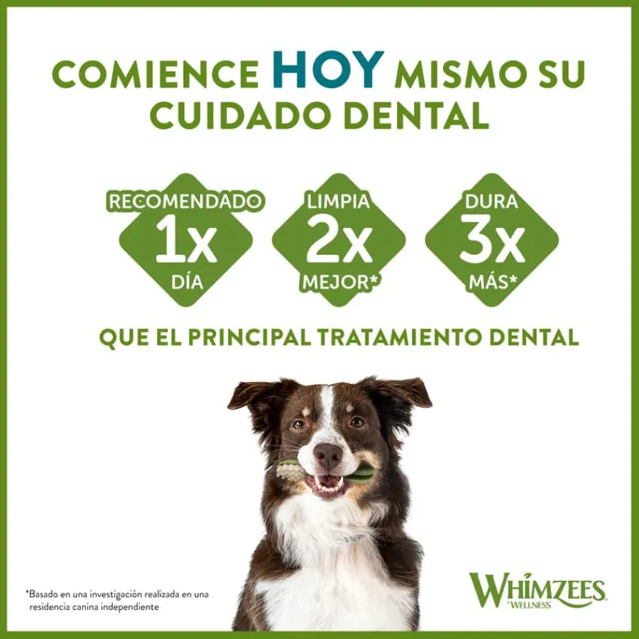 Whimzees Snacks Dentales para perros de razas grandes Clearance