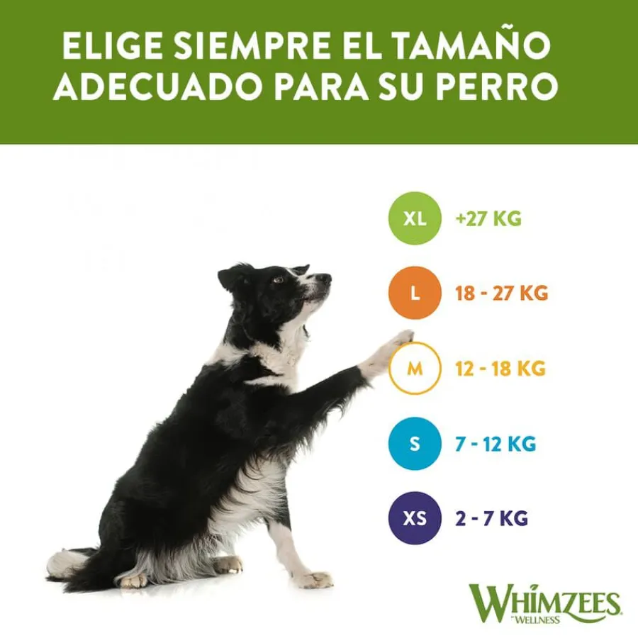 Whimzees Snacks Dentales para perros de razas grandes Clearance