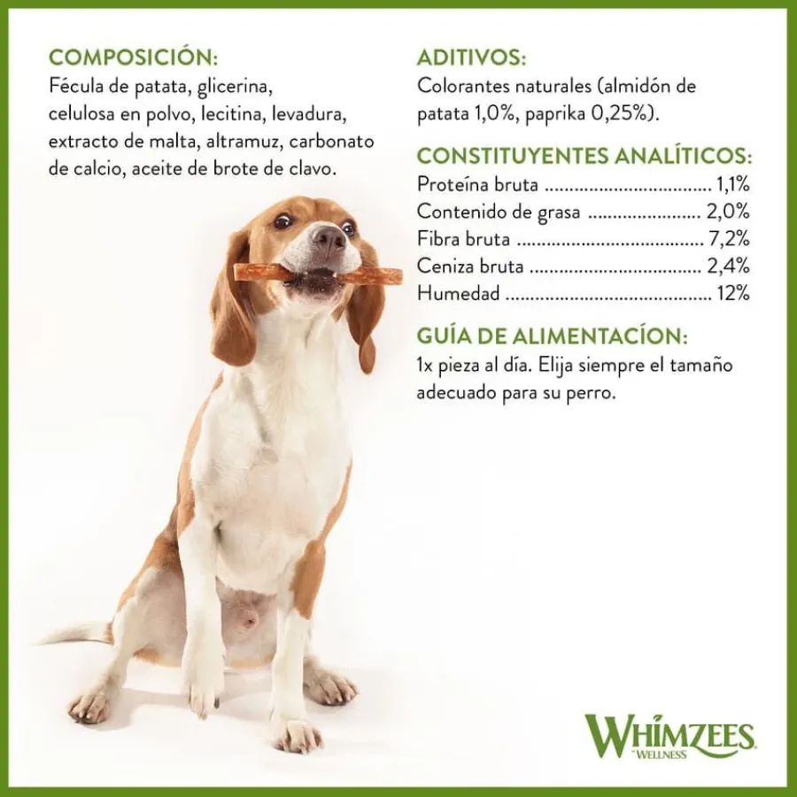 Whimzees Snacks Dentales Grain Free para perros New