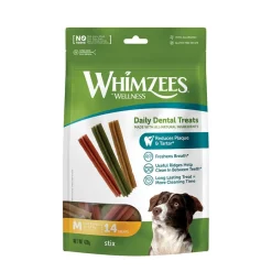 Whimzees Snacks Dentales Stix para perros de razas medianas Outlet