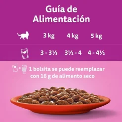 Whiskas Buey y Pollo Salsa en Bolsita para Gatos Adultos Online