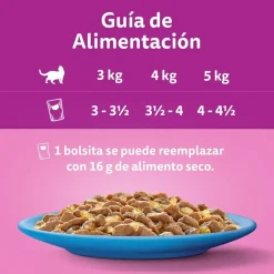 Whiskas Salmón y Atún Gelatina en Bolsita para Gatos Adultos Sale