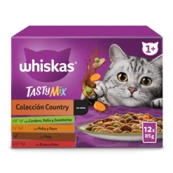Whiskas Tasty Mix Country Sobres en Salsa para gatos Best