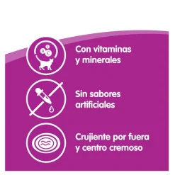 Whiskas Temptations Snacks Salmón para Gatos Clearance