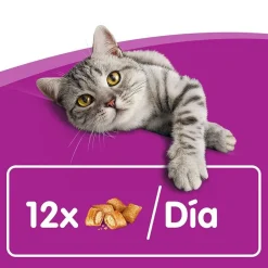 Whiskas Temptations Snacks Salmón para Gatos Clearance