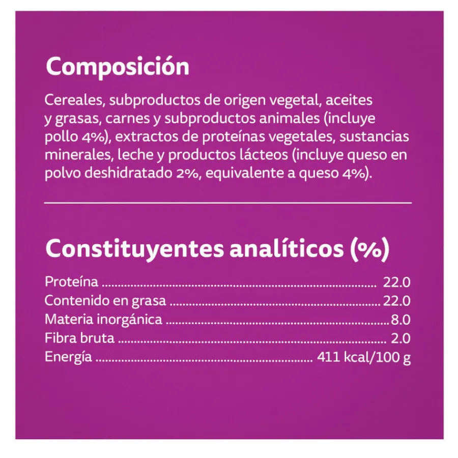 Whiskas Temptations Snacks Pollo y Queso para Gatos Outlet