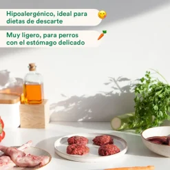 Wild Balance Menú Barf conejo con verduras comida congelada para perros